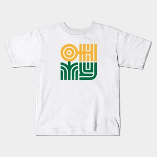 OH MY Minimalistic Flower Kids T-Shirt